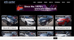 Desktop Screenshot of eric-carter.co.uk